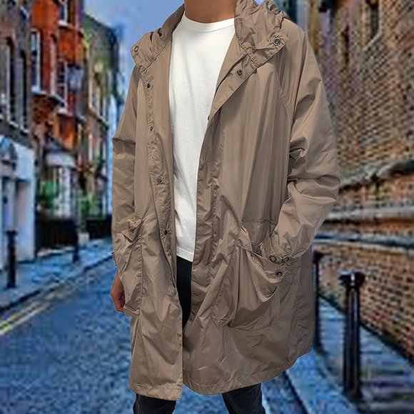 Zara - Beige Rain Trench - Picture 1 of 6